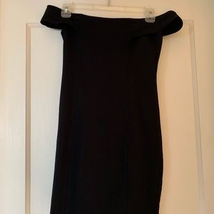 Off the shoulder Black bodycon Urban Outfitters